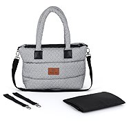 HappyBee Bag without fur Trinity Diamond grey - Pram Bag