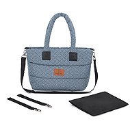 HappyBee Bag without fur Trinity Diamond blue - Pram Bag