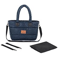 HappyBee Bag without fur Trinity Wild dark blue - Pram Bag