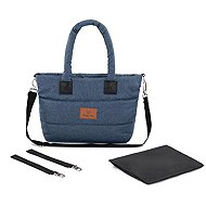 HappyBee Bag without fur Trinity Leny blue - Pram Bag