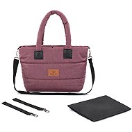 HappyBee Bag without fur Trinity Leny violet - Pram Bag
