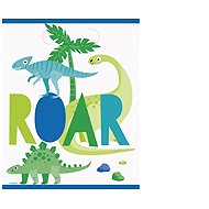 UNIQUE Party bag Dinosaur, blue-green, 16 pcs - Gift Bag