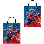 UNIQUE Party bag Spiderman, plastic 28 x 33,5 cm, 2 pcs - Gift Bag