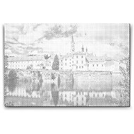 Painting Queens Vyšší Brod, 40 × 60 cm, without frame - Dotting