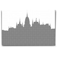 Painting Queens Centenary Prague, 40 × 60 cm, with frame - Dotting
