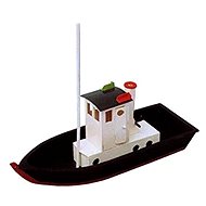 Aero-naut Bert steamer kit for beginners - Wooden Model