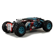 Grey Steampunk BEAST Hot Rod Dragster 4 WD blue - Remote Control Car