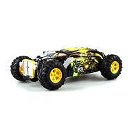 Grey Steampunk BEAST Hot Rod Dragster 4 WD yellow - Remote Control Car