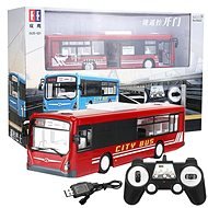 Ata City bus with opening door 33cm red - Remote Control Car