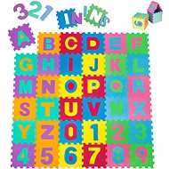 Playing puzzle carpet coloured - Foam Puzzle