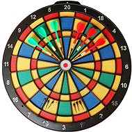 KUBIsport Terč softový 45cm + 6 ks šipek s plastovými hroty - Dartboard