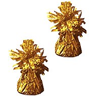 FOLAT Balloon weights, gold, 160 g, 2 pcs - Paperweight
