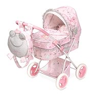 DeCuevas 85034 Collapsible Doll Pram with Backpack and Magic Maria 2020 Accessories - Doll Stroller