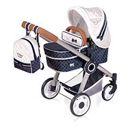 DeCuevas 80537 Folding stroller for dolls 3 in 1 with TOP Collection 2020 backpack - Doll Stroller