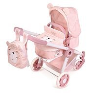 DeCuevas 80539 Folding stroller for 3 in 1 dolls with Little Pet 2020 backpack - Doll Stroller