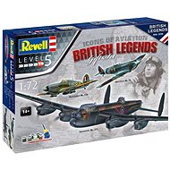 Gift-Set Plane 05696 - 100 Years RAF: British Legends - Model Airplane