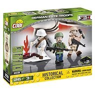Cobi 3 Figurines with Accessories - German Elite Troops - Building Set