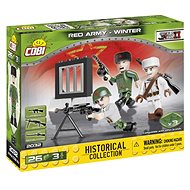Cobi 3 figures with accessories Soviet winter army - Building Set
