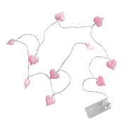 Toybit Wedding Decoration Light Chain Rose Heart 150cm - Party Accessories