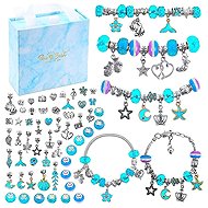 TopKing Creative bead set for bracelet making with 72 beads and 2 cords - Creative Kit