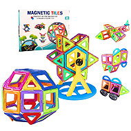 Toybit Magnetic 3D Construction Set Circle with Ferris Wheel 74pcs - Building Set
