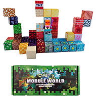 Toybit Magnetic building set Minecraft Special blocks 51 pcs - Building Set