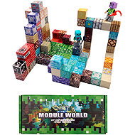 Toybit Magnetic building set Minecraft Special blocks 102 pcs - Building Set