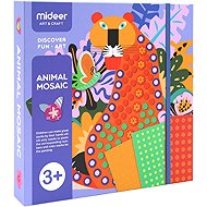 Mideer animal mosaic sticker set, 7 sheets - Sticker Set