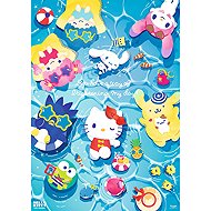 TREFL Puzzle Premium Plus Hello Kitty: On the summer wave 1000 pieces - Jigsaw Puzzle