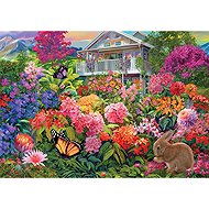EUROGRAPHICS Rabbit Garden Puzzle 104 pieces - Jigsaw Puzzle