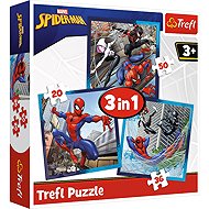 Trefl Puzzle Spider-Man 3-in-1, 20, 36, 50 Pieces - Jigsaw Puzzle
