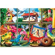 Trefl Puzzle Premium Plus Tea Time: World of Birds 1000 pieces - Jigsaw Puzzle