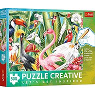 TREFL Puzzle Creative Birds of Paradise 500 pieces - Jigsaw Puzzle