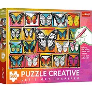 TREFL Puzzle Creative Butterfly Collection 500 pieces - Jigsaw Puzzle