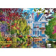 TREFL Puzzle House by the lake 2000 pieces - Jigsaw Puzzle