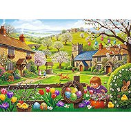 TREFL Puzzle Search for Easter eggs 1000 pieces - Jigsaw Puzzle