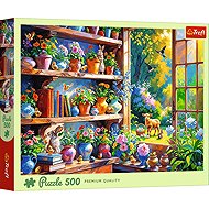 TREFL Puzzle Spring morning in the orangery 500 pieces - Jigsaw Puzzle