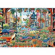 TREFL Puzzle Florist in Amsterdam 2000 pieces - Jigsaw Puzzle