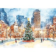 TREFL Puzzle Premium Plus: Central Park Winter Wonderland 1000 pieces - Jigsaw Puzzle