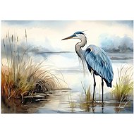 TREFL Puzzle Premium Plus: Heron in nature 1000 pieces - Jigsaw Puzzle