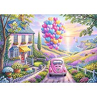 TREFL Puzzle Romantic ride 1000 pieces - Jigsaw Puzzle