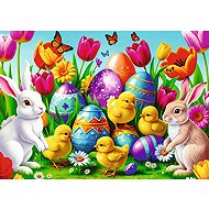 TREFL Easter Meadow Puzzle 500 pieces - Jigsaw Puzzle