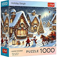 TREFL Christmas Sleigh Puzzle 1000 pieces - Jigsaw Puzzle
