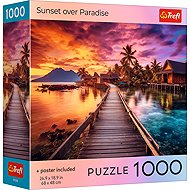 TREFL Puzzle Sunset over paradise 1000 pieces - Jigsaw Puzzle