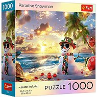 TREFL Puzzle Snowman in Paradise 1000 pieces - Jigsaw Puzzle