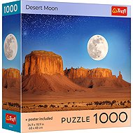 TREFL Puzzle Moon over the desert 1000 pieces - Jigsaw Puzzle