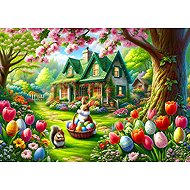ART PUZZLE Puzzle coloured eggs 260 pieces - Jigsaw Puzzle