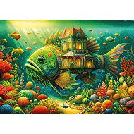 ART PUZZLE Fish House Puzzle 1000 pieces - Jigsaw Puzzle