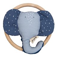 Trixie Rattle and Teether Mrs. Elephant - Baby Rattle