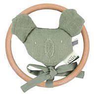 Trixie Koala Bliss Olive Rattle and Teether - Baby Rattle